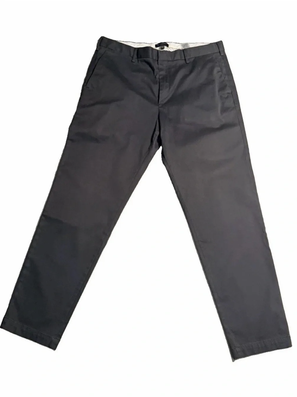 Banana Republic Men's Dark Gray Straight Chinos